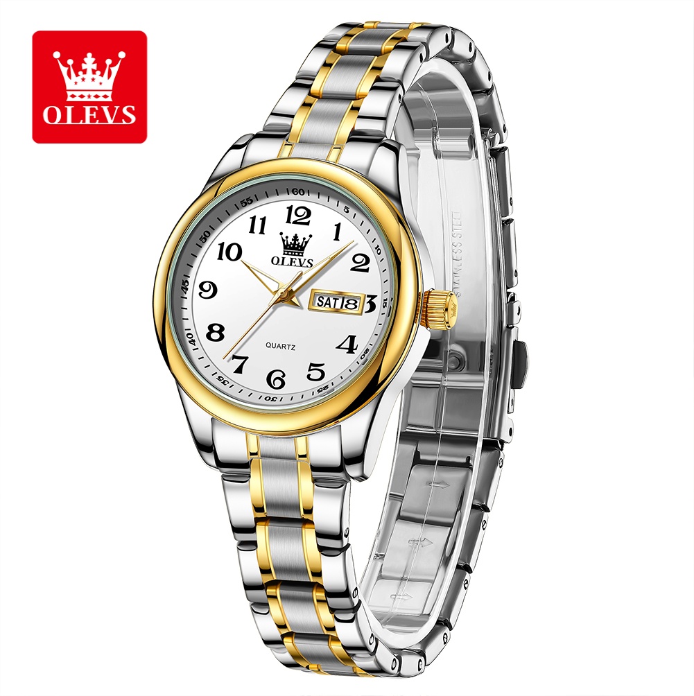 OLEVS 5567 ベストセラー レディース腕時計 シンプ - Women Accessories Display のレビューと価格