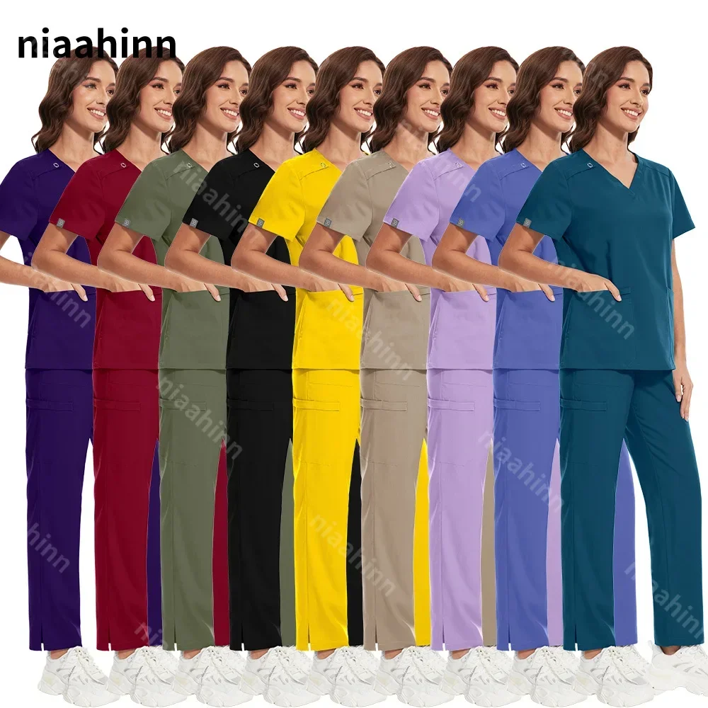 Niaahinn-手術室の医療ユニフォーム,病院の作業服,看 - Women Accessories In Wholesale のレビューと価格