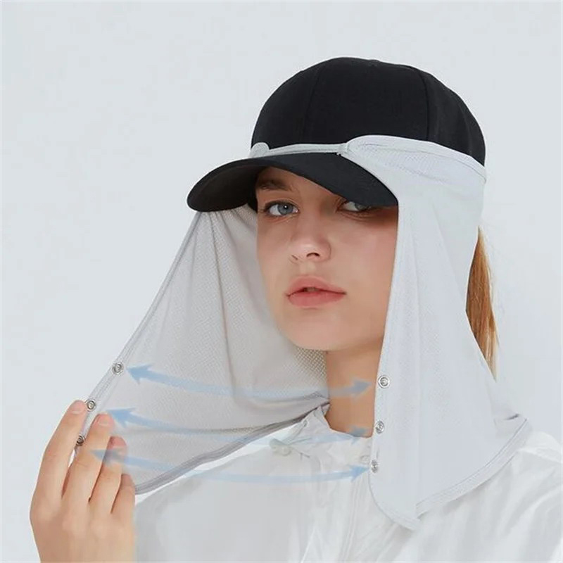 速乾性釣りキャップフェイスネックサンシェードマスクキャップ  - Women'S Golf Accessories のレビューと価格