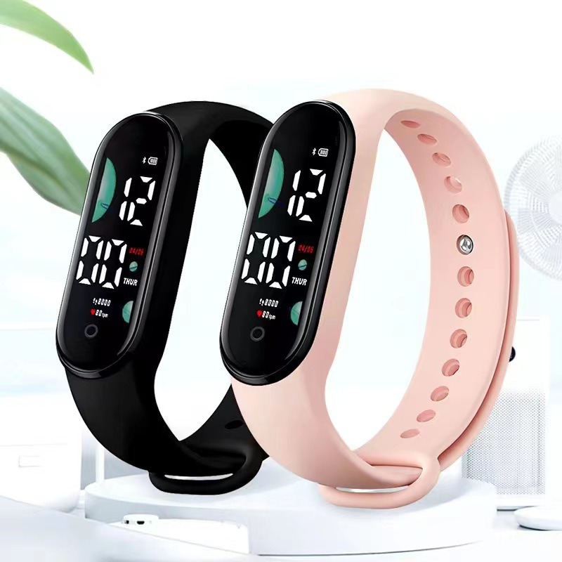 LEDウォッチ 防水キッズウォッチ ブレスレット タッチコン - Women Accessories Display のレビューと価格