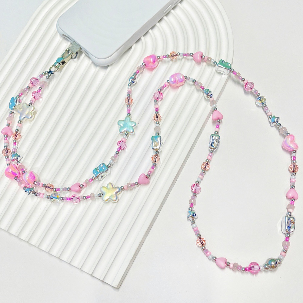 HERLOOK パステル Y2K ハートスター ビーズ付き携 - Women'S Y2K Accessories のレビューと価格