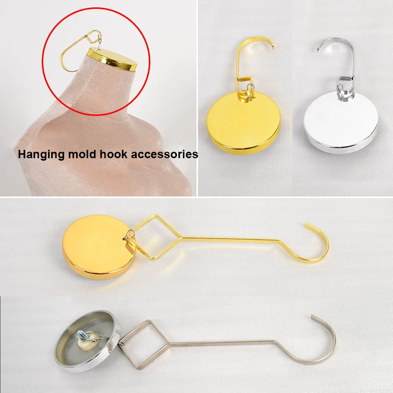 8mmネジ式マネキン吊り下げフック交換部品、ウェディングドレ - Women Accessories Display のレビューと価格