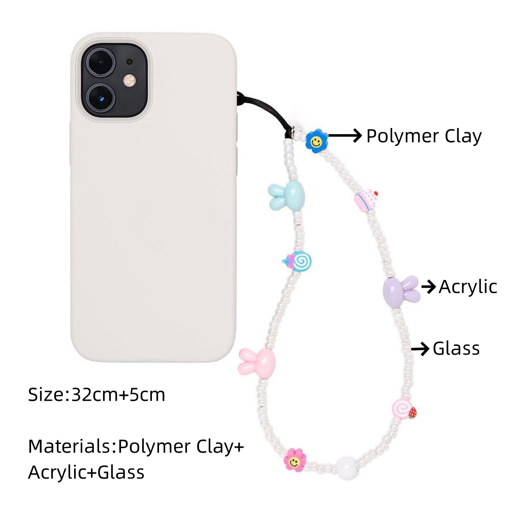 Hlook-ウサギの電話ストラップ,女性用,携帯電話ストラッ - Women'S Y2K Accessories のレビューと価格