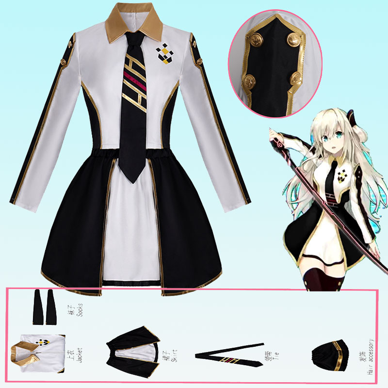 アニメレディースコスチュームコスプレスーツスカイストライカー - Women'S Accessories For Suit のレビューと価格