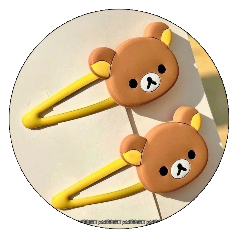 かわいいリラックマ漫画ヘアクリップ日本韓国スタイル人形前髪ヘ - Women'S Accessories List のレビューと価格