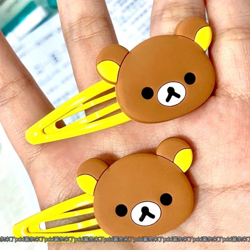 かわいいリラックマ漫画ヘアクリップ日本韓国スタイル人形前髪ヘ - Women'S Accessories List のレビューと価格