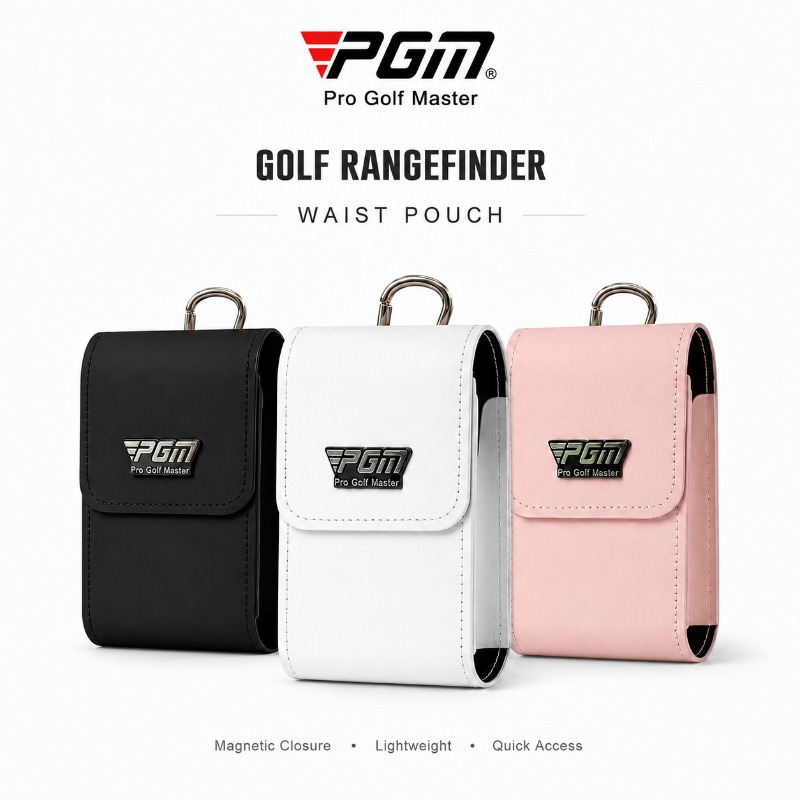 PGM 磁気ゴルフウエストポーチ距離計ケースクリップオン P - Women'S Golf Accessories のレビューと価格