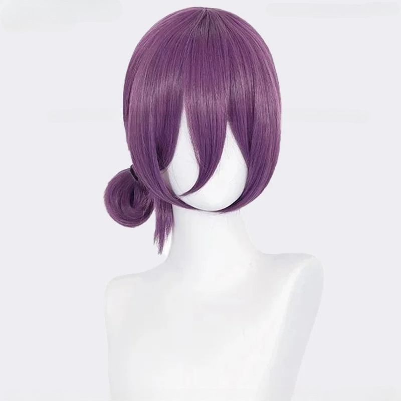 アニメレゼコスプレウィッグ 45 センチメートル紫ウィッグチ - Women'S Accessories List のレビューと価格