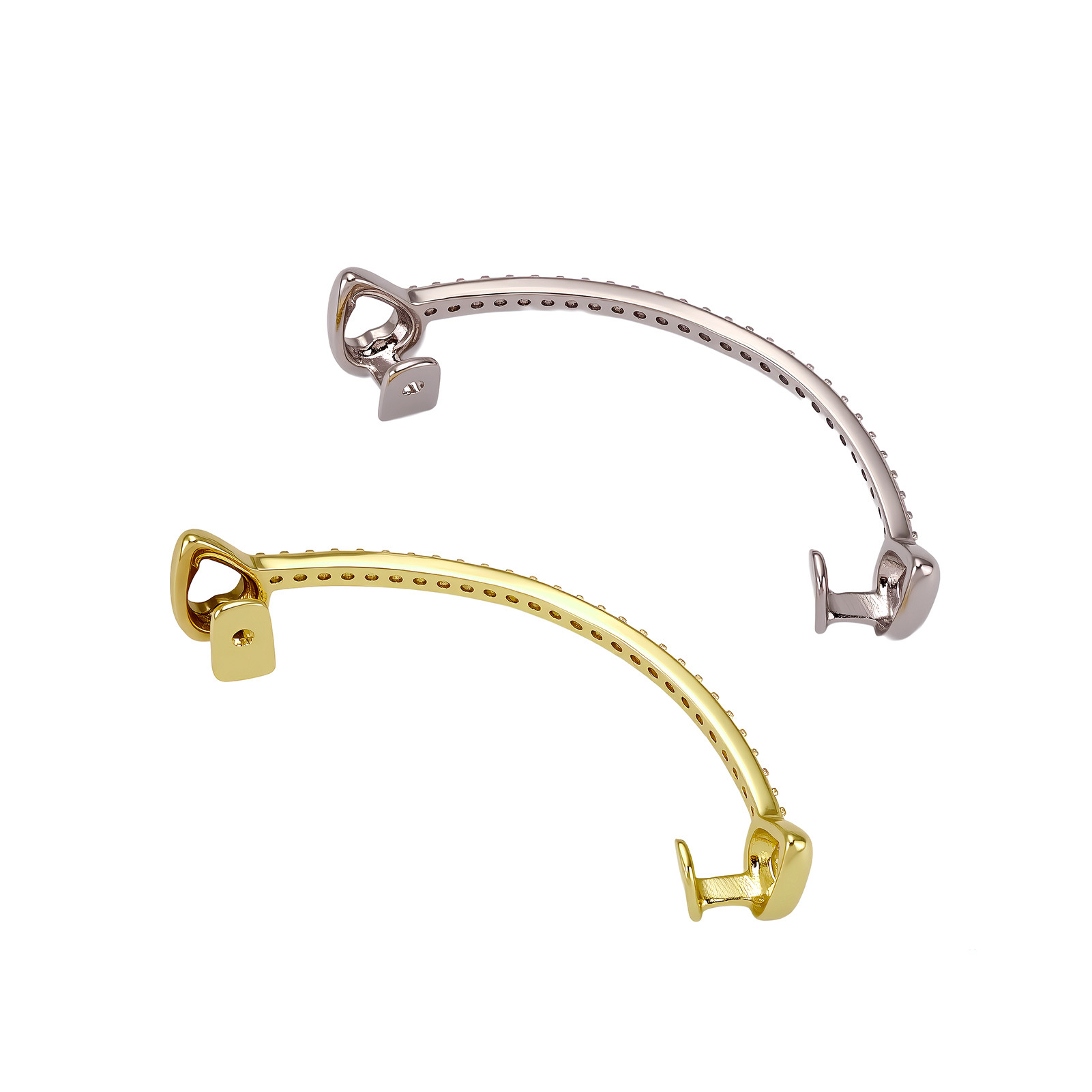 シングルロウワイドロングバー アイスドCZグリルズ ヒップホ - Women Accessories In Wholesale のレビューと価格
