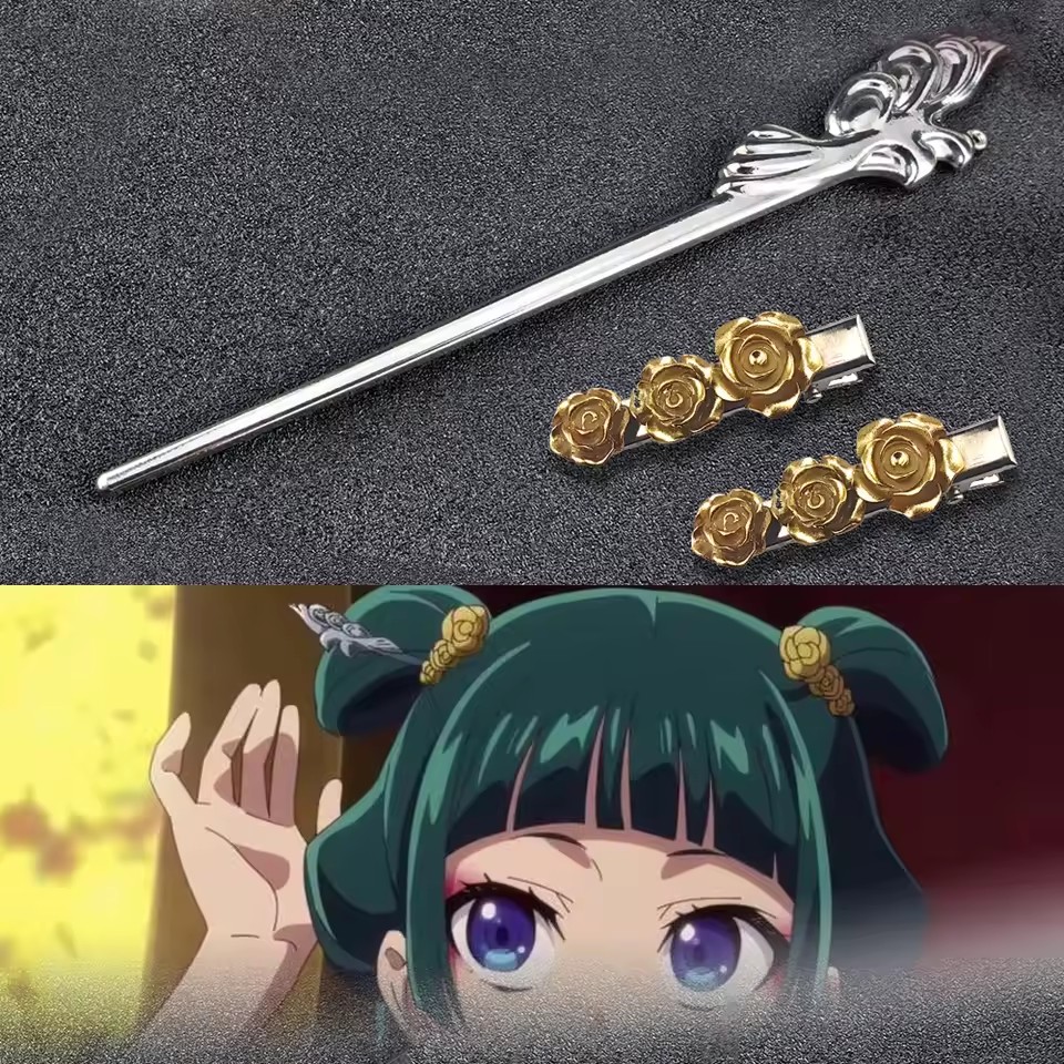薬局日記合金ヘアピンアニメコスプレスタイリッシュなヘアアクセ - Women'S Accessories List のレビューと価格